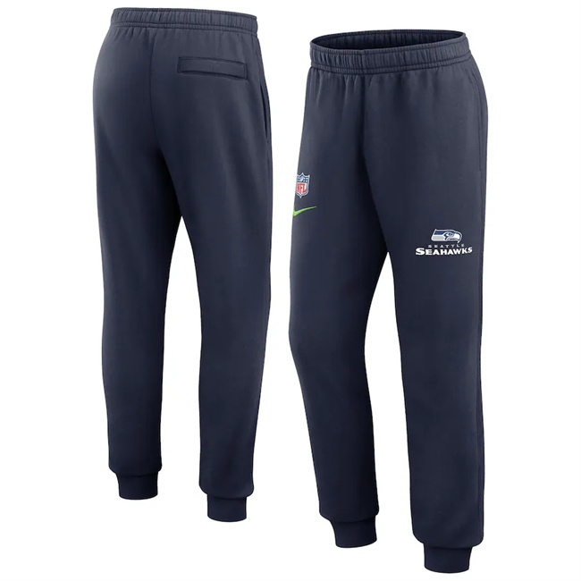 Men's Seattle Seahawks Navy From Tracking Sweatpants